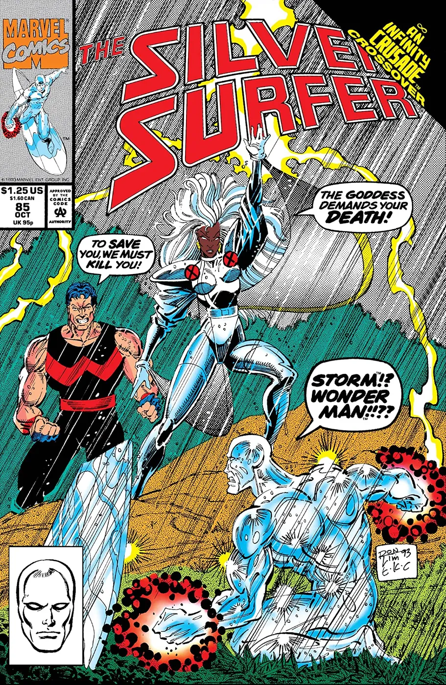 Cover of Silver Surfer #85