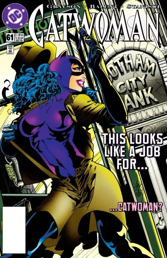 Cover of Catwoman #61