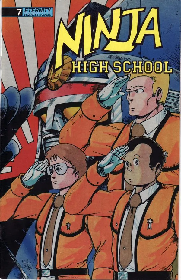 Cover of Ninja High School #7