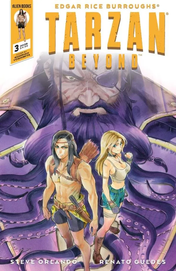 Cover of Tarzan Beyond #3