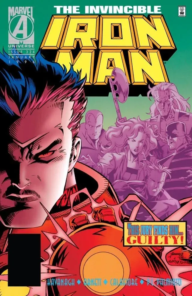 Cover of Iron Man #324