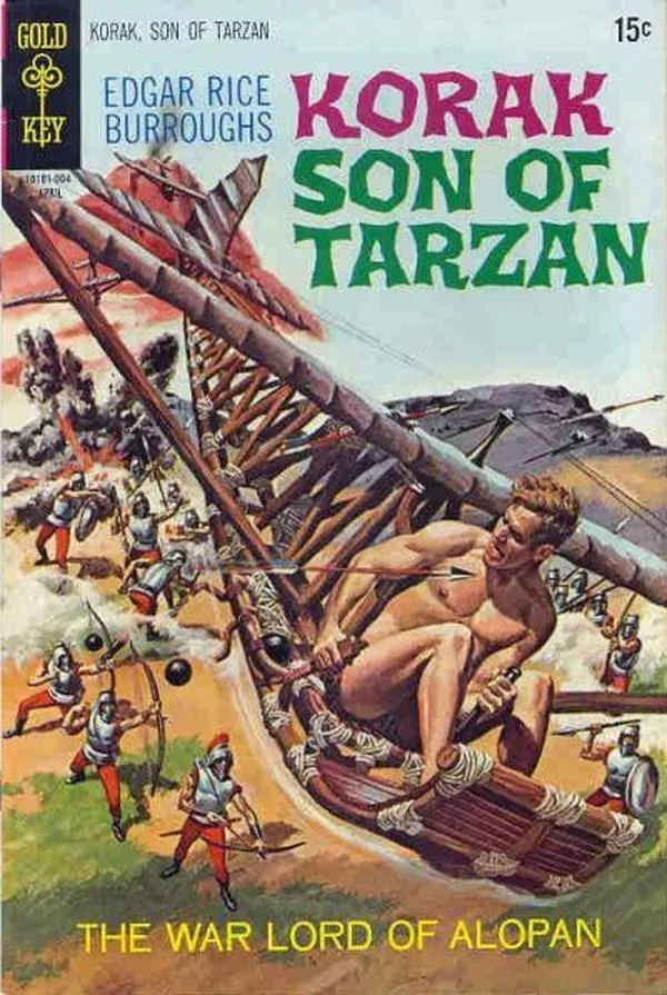 Cover of Edgar Rice Burroughs Korak, Son of Tarzan #34