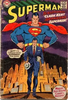 Cover of Superman #201