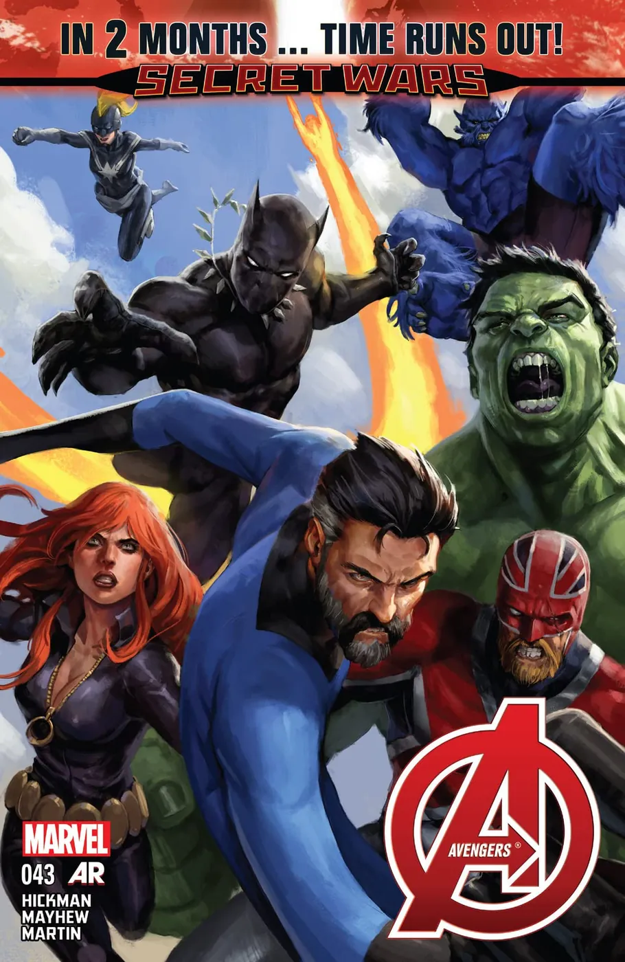 Cover of Avengers #43