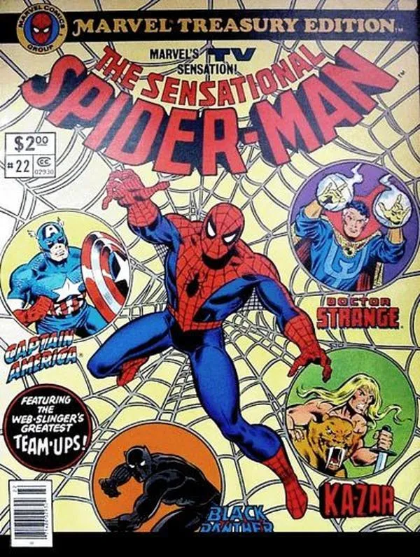 Cover of Marvel Treasury Edition #22