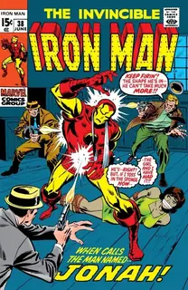 Cover of Iron Man #38