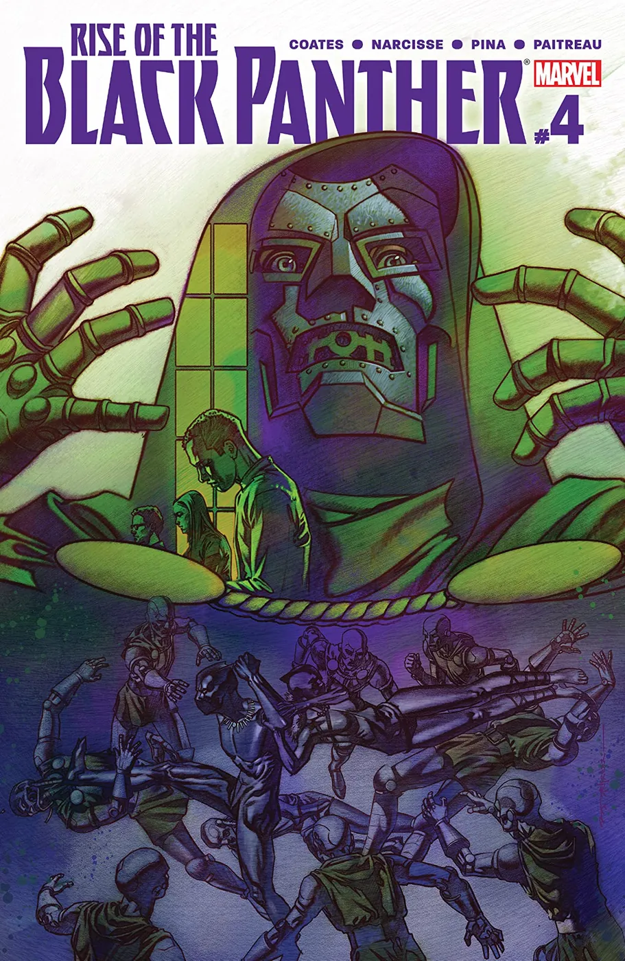 Cover of Rise of the Black Panther #4