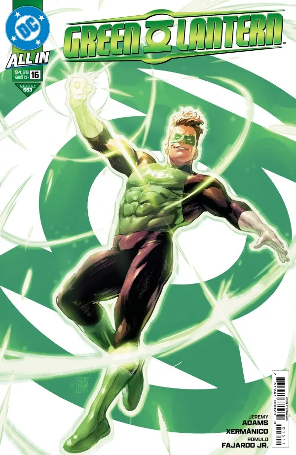 Cover of Green Lantern #16 (583)