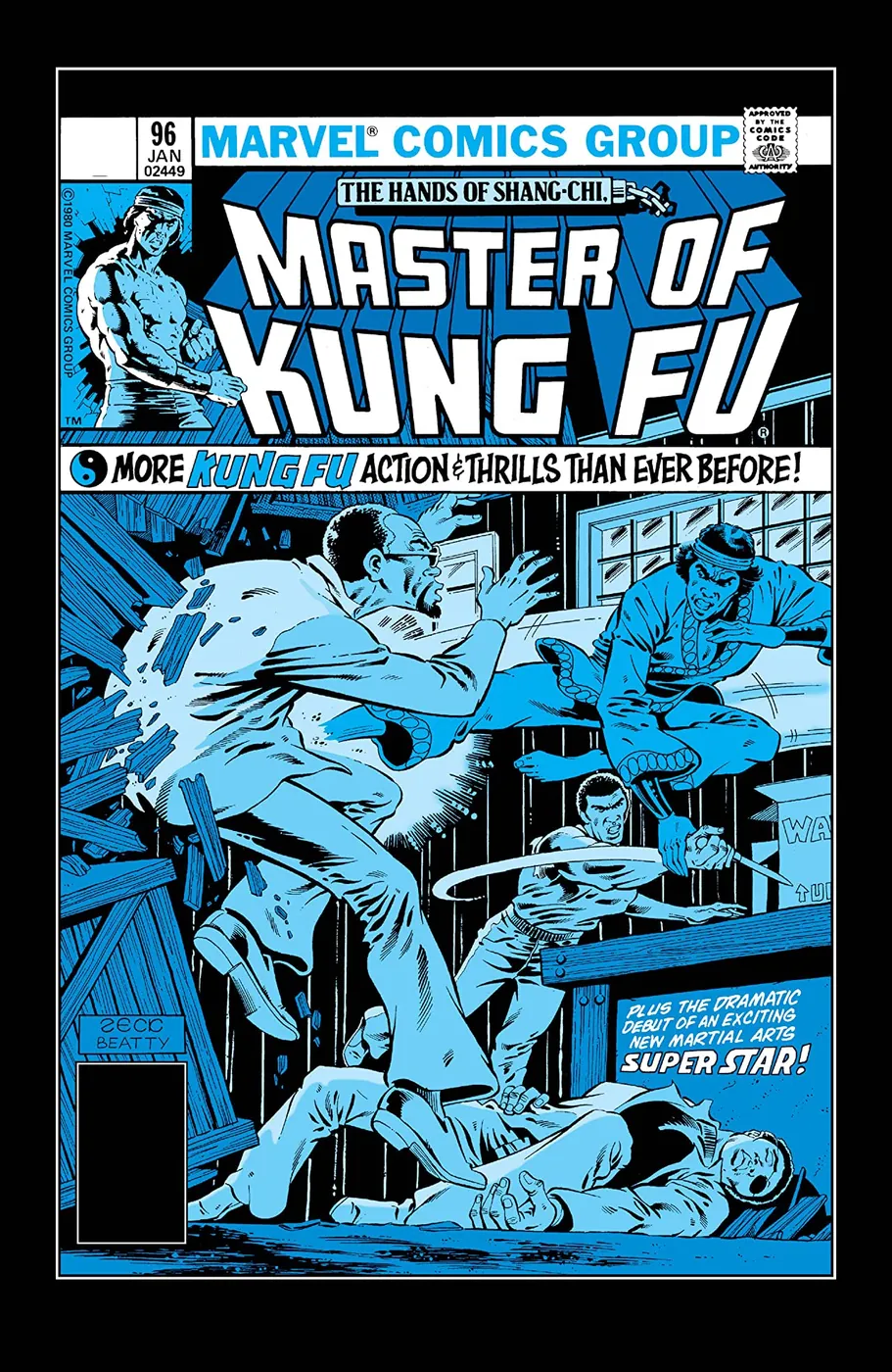 Cover of Master of Kung Fu #96