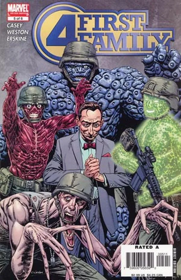 Cover of Fantastic Four: First Family #5