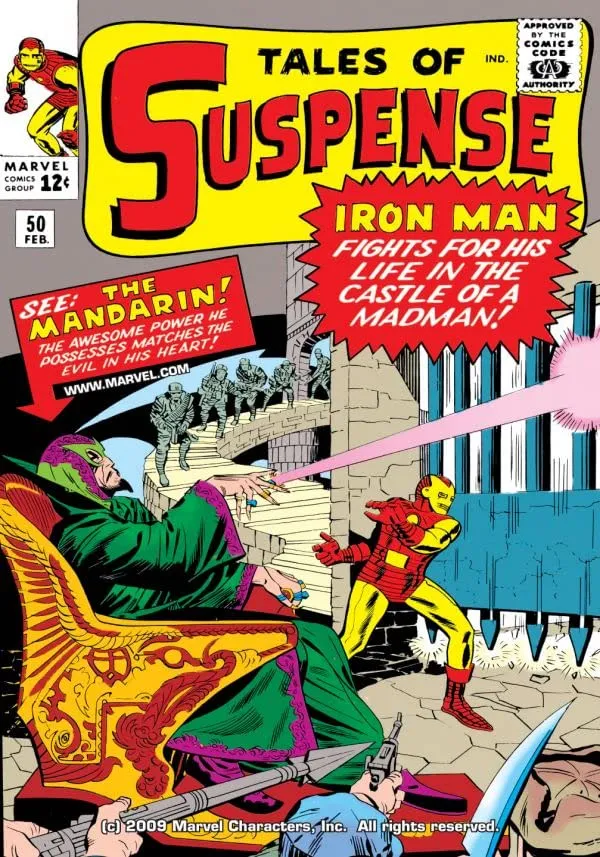 Cover of Tales of Suspense #50
