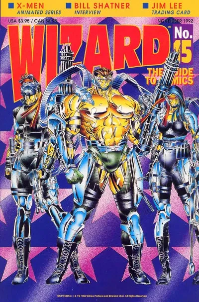 Cover of Wizard: The Comics Magazine #15