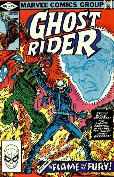 Cover of Ghost Rider #72