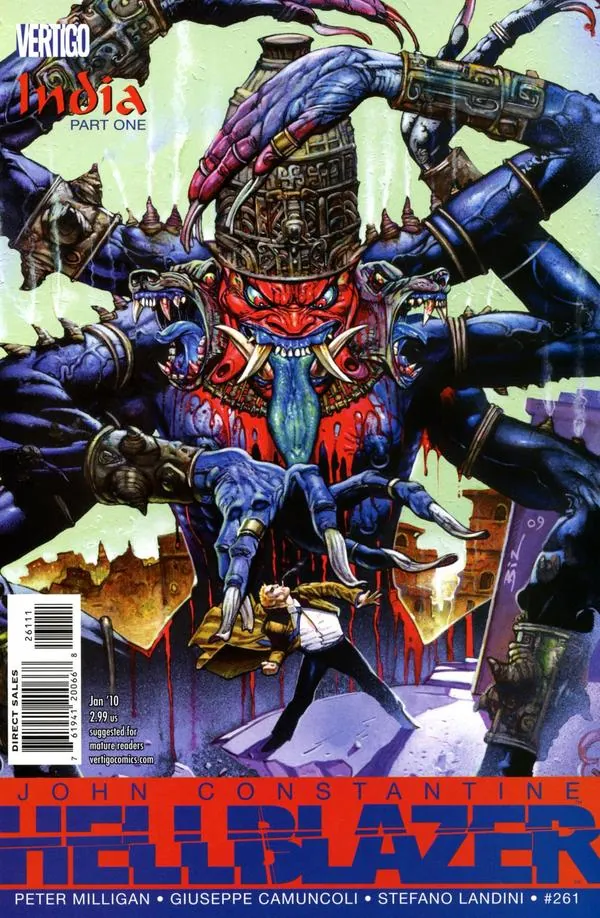 Cover of Hellblazer #261