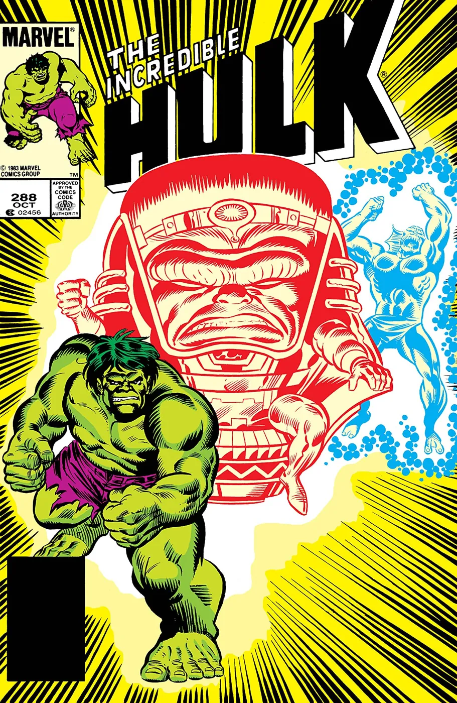 Cover of The Incredible Hulk #288