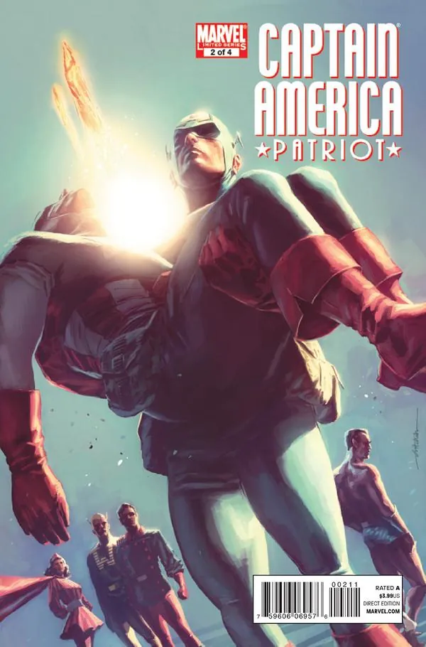Cover of Captain America: Patriot #2