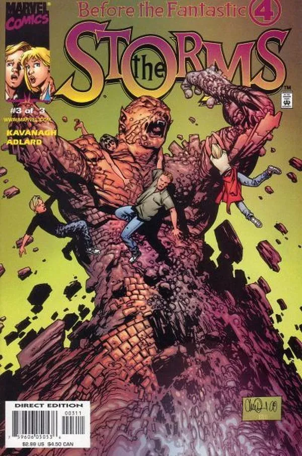 Cover of Before the Fantastic Four: The Storms #3