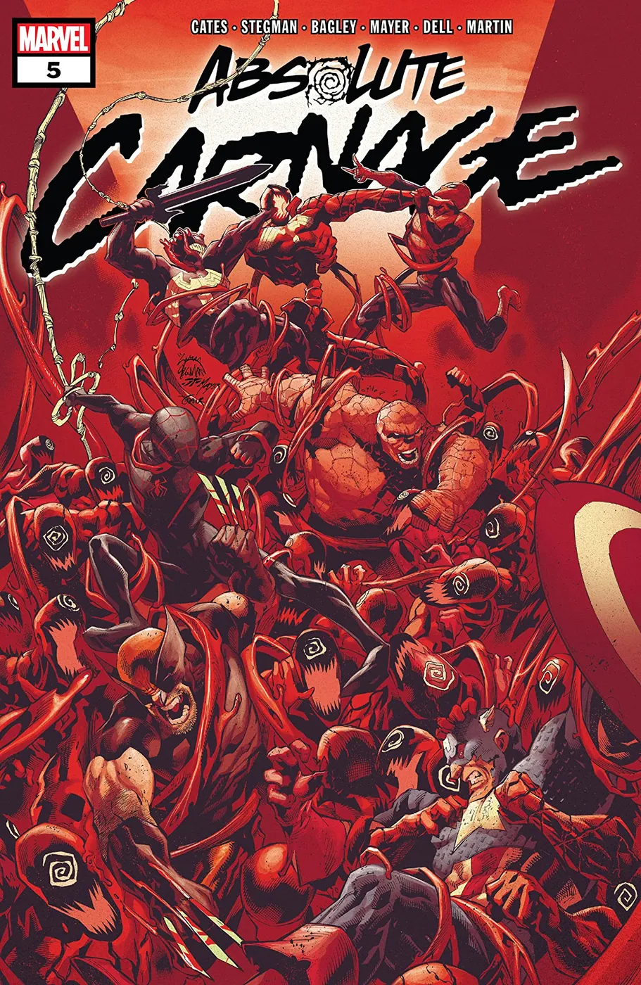 Cover of Absolute Carnage #5