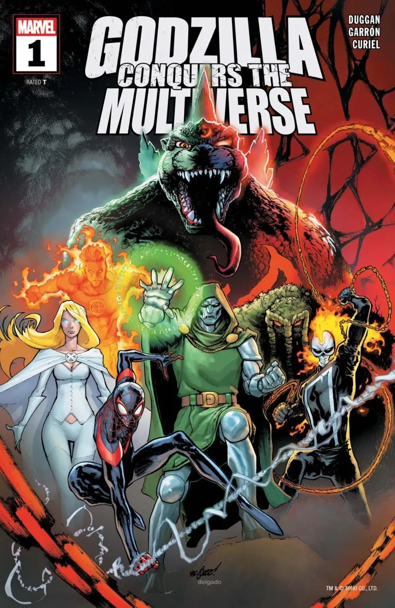 Cover of Godzilla Conquers the Multiverse #1