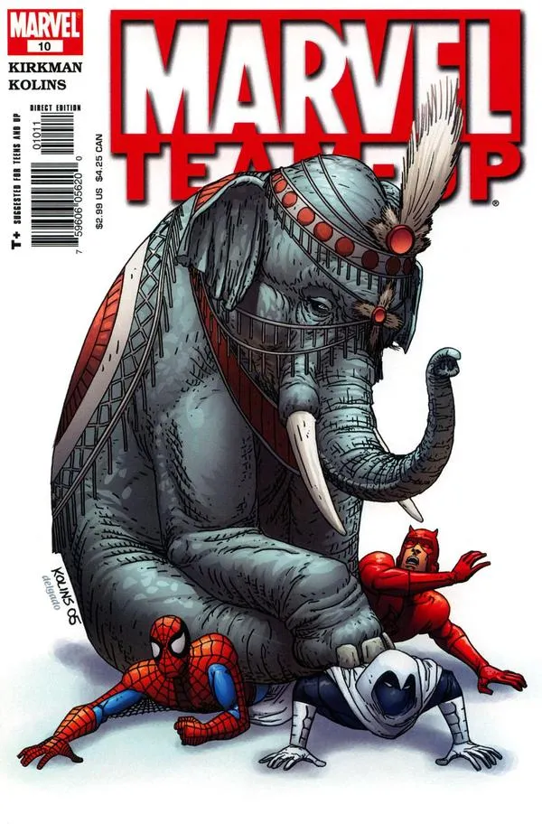 Cover of Marvel Team-Up #10