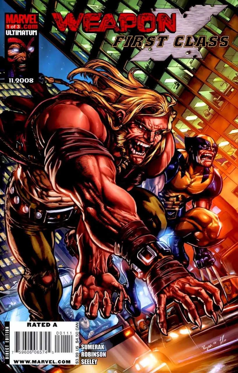 Cover of Weapon X: First Class #1