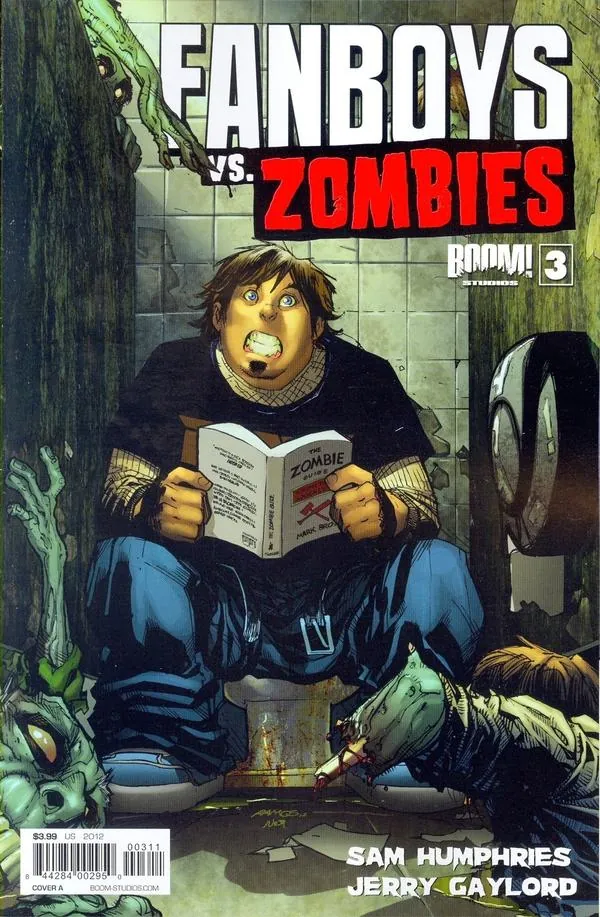Cover of Fanboys vs. Zombies #3