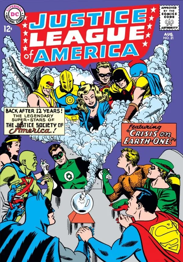 Cover of Justice League of America #21