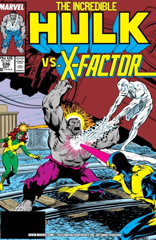 Cover of The Incredible Hulk #336