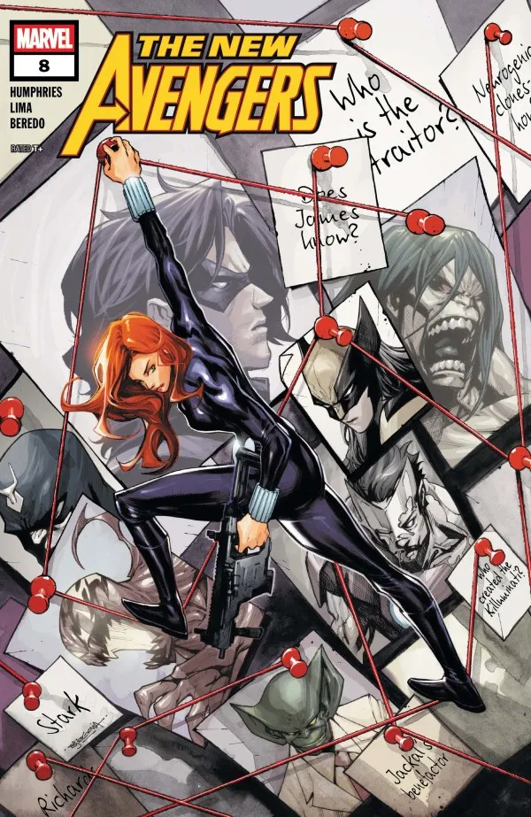 Cover of New Avengers #8