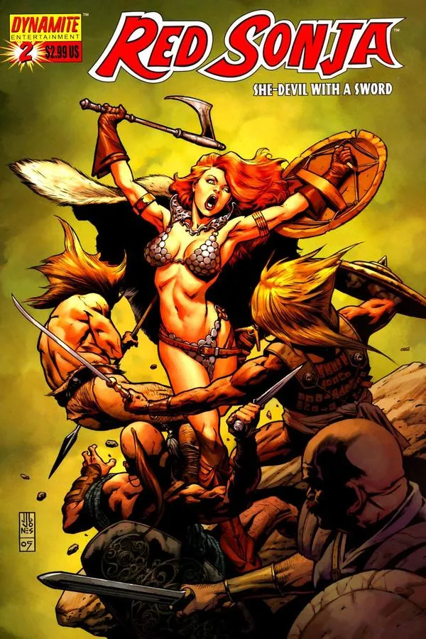 Cover of Red Sonja #2