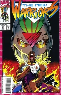 Cover of The New Warriors #37