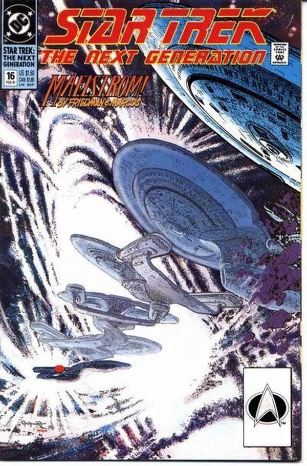 Cover of Star Trek: The Next Generation #16