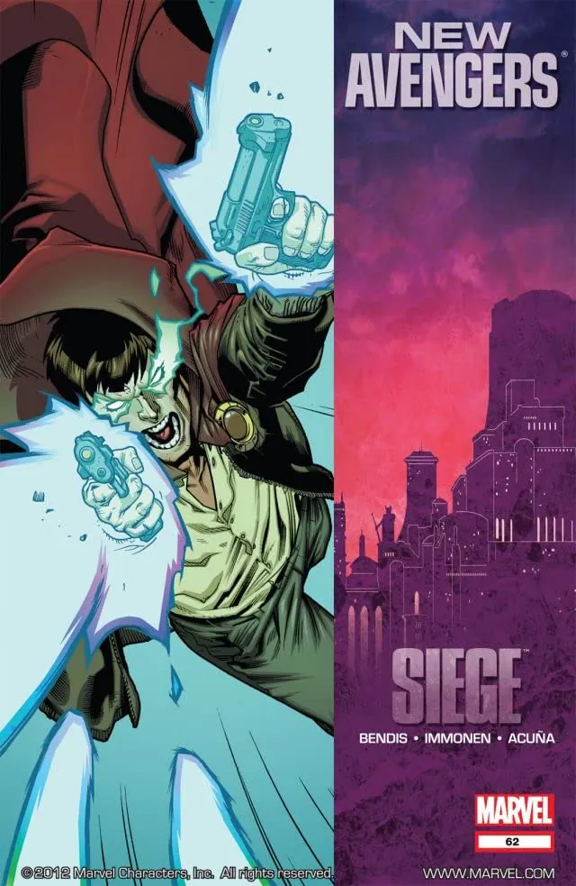 Cover of New Avengers #62