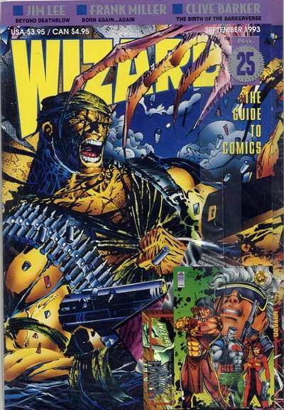 Cover of Wizard: The Comics Magazine #25