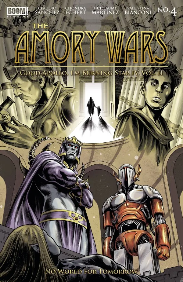Cover of The Amory Wars: Good Apollo, I'm a Burning Star IV, Volume II - No World for Tomorrow #4