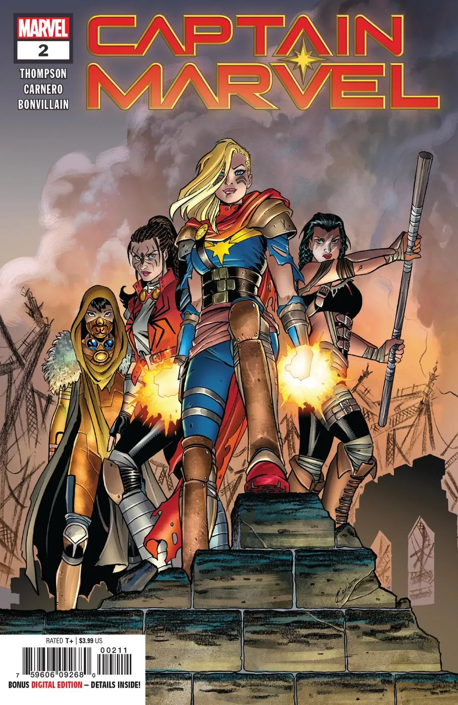 Cover of Captain Marvel #2