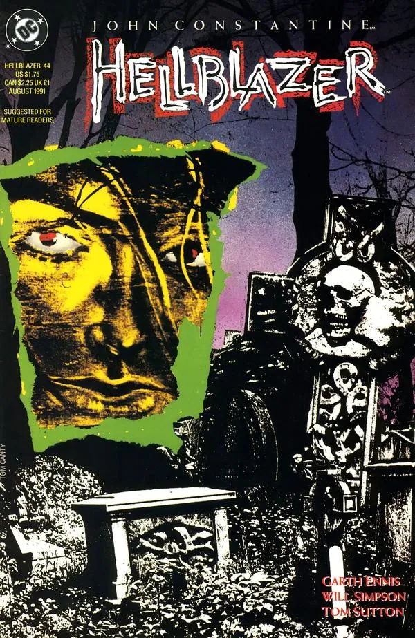 Cover of Hellblazer #44
