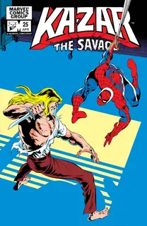 Cover of Ka-Zar the Savage #25