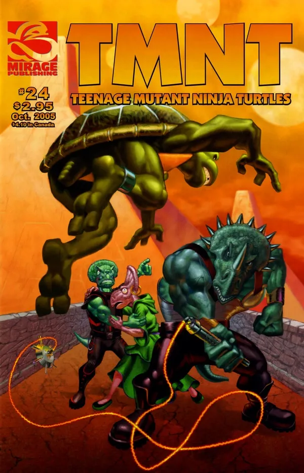Cover of TMNT: Teenage Mutant Ninja Turtles #24