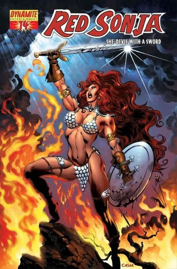 Cover of Red Sonja #14