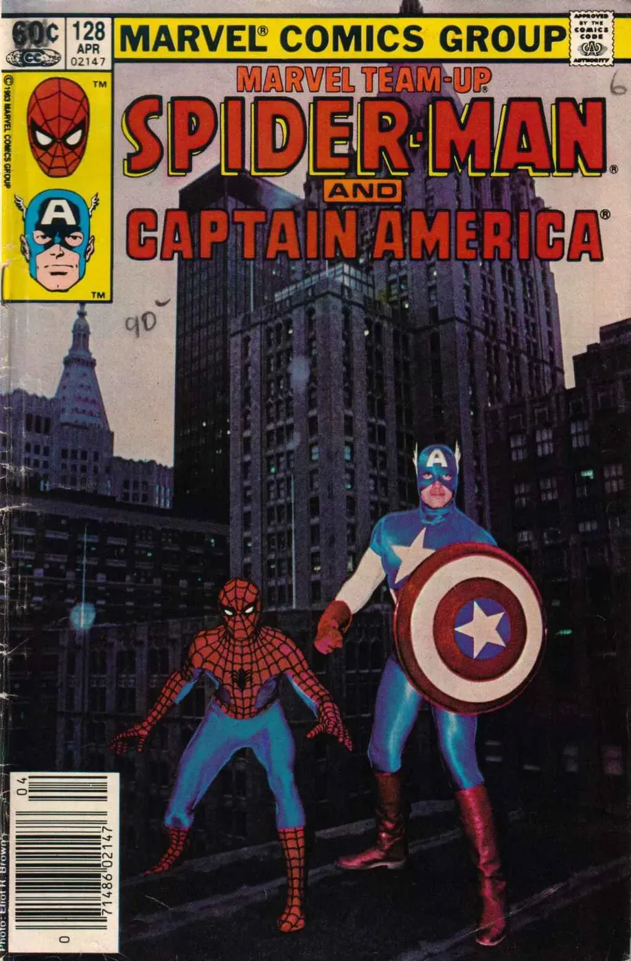 Cover of Marvel Team-Up #128