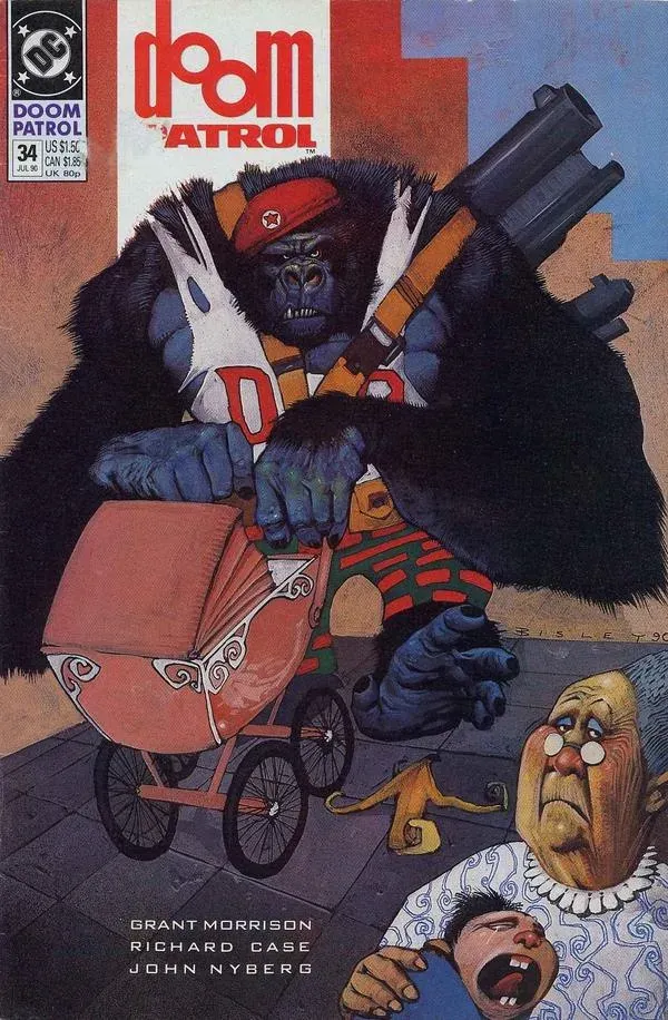 Cover of Doom Patrol #34