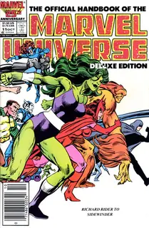 Cover of The Official Handbook of the Marvel Universe #11