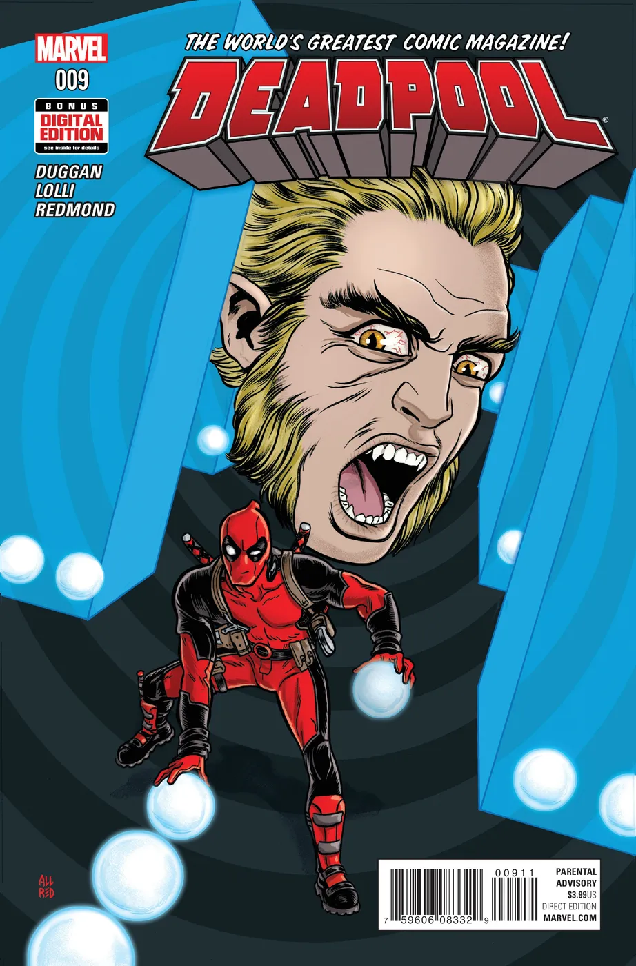 Cover of Deadpool #9