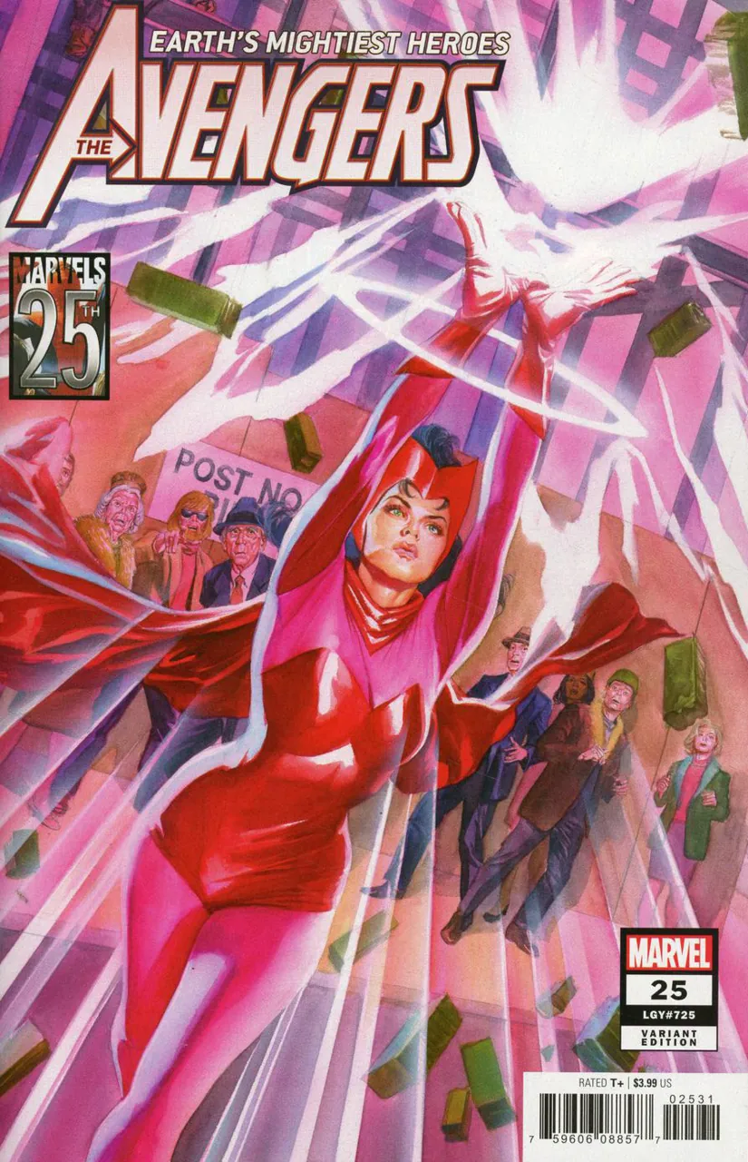 Cover of Avengers #25 (725)