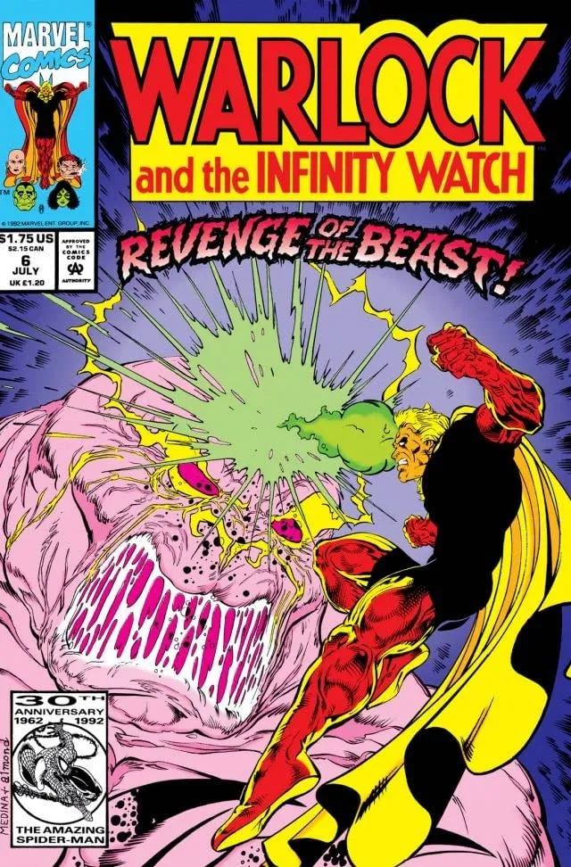 Cover of Warlock and the Infinity Watch #6