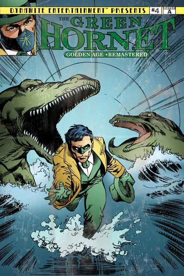 Cover of The Green Hornet: Golden Age Re-Mastered #4