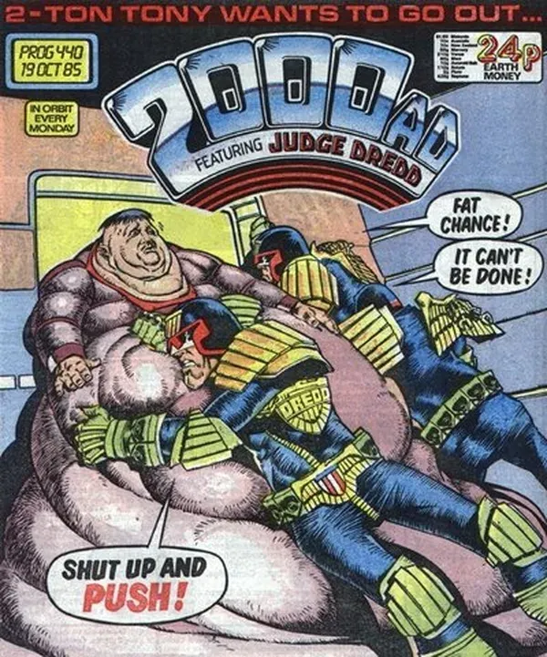 Cover of 2000 AD #440