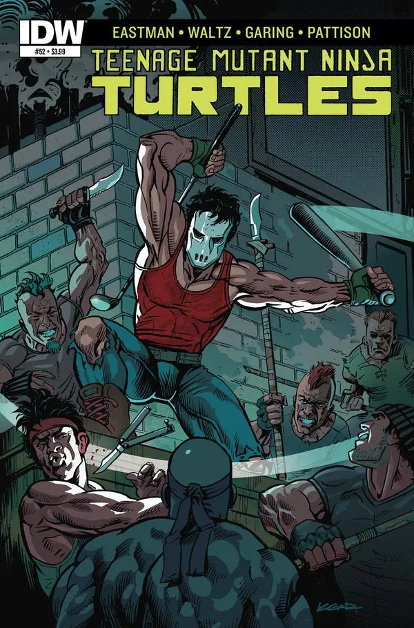 Cover of Teenage Mutant Ninja Turtles #52