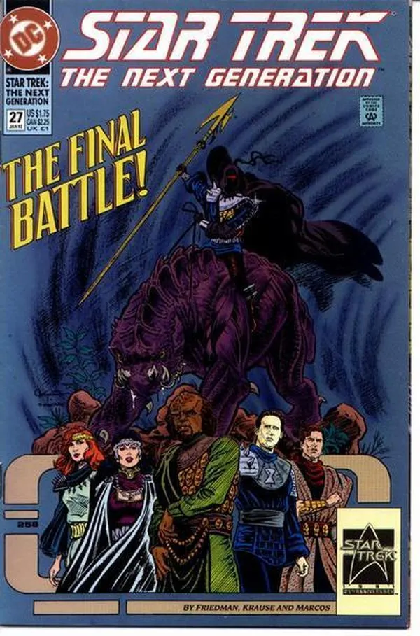 Cover of Star Trek: The Next Generation #27